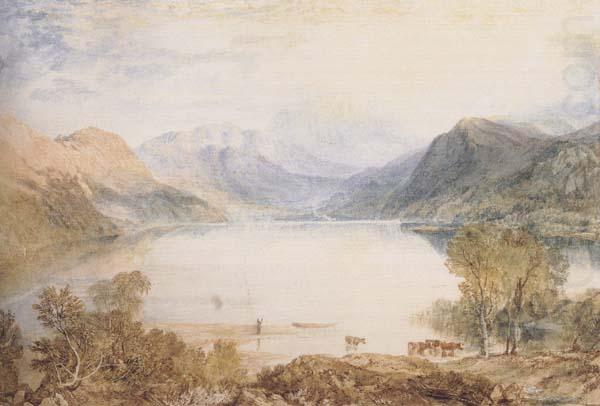 Joseph Mallord William Truner Ullswater from Gowbarrow Park Walter Fawkes Gallery(mk47) china oil painting image